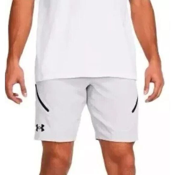 Under Armour 1373866-100 Men's Sz M White Sportstyle Elite Cargo Shorts - Picture 13 of 14